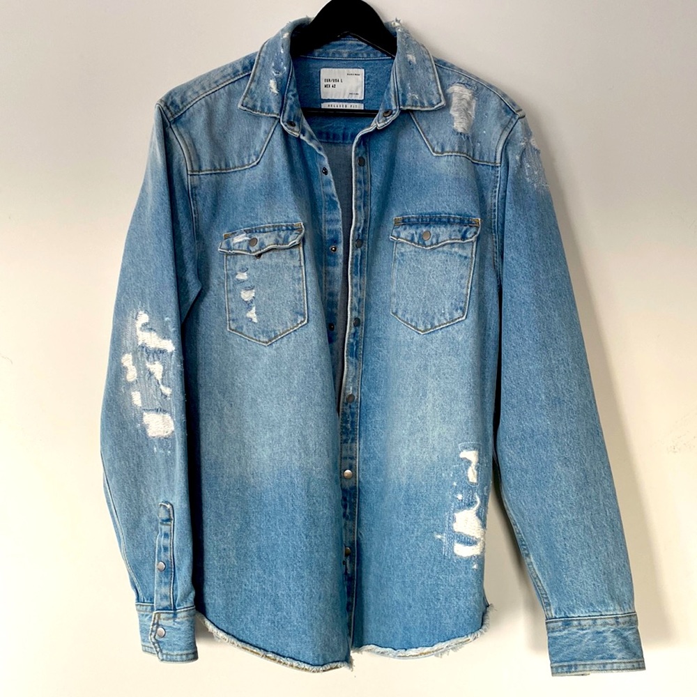 Zara’s Jean Shirt Jacket